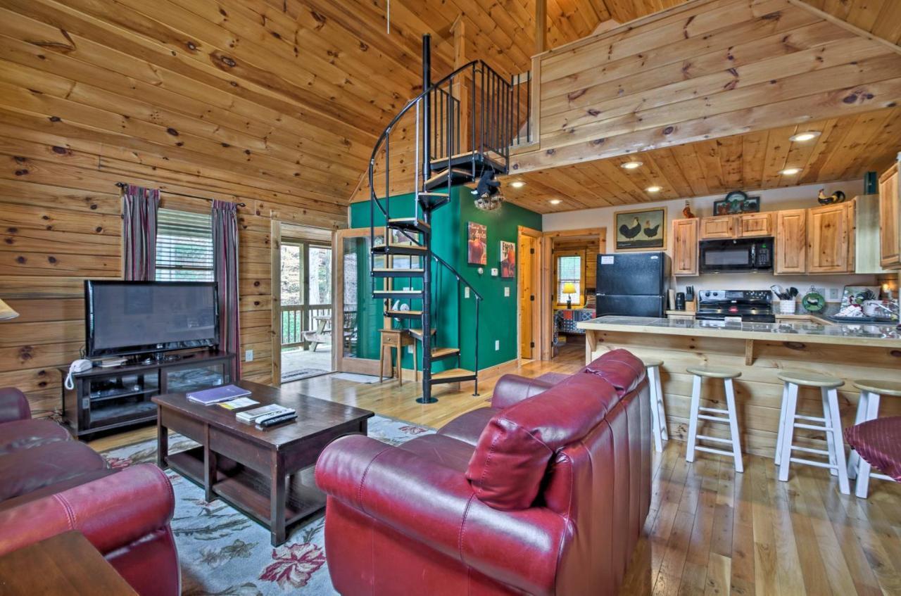 Bryson City Vacation Rental With Hot Tub And Fire Pit! ภายนอก รูปภาพ